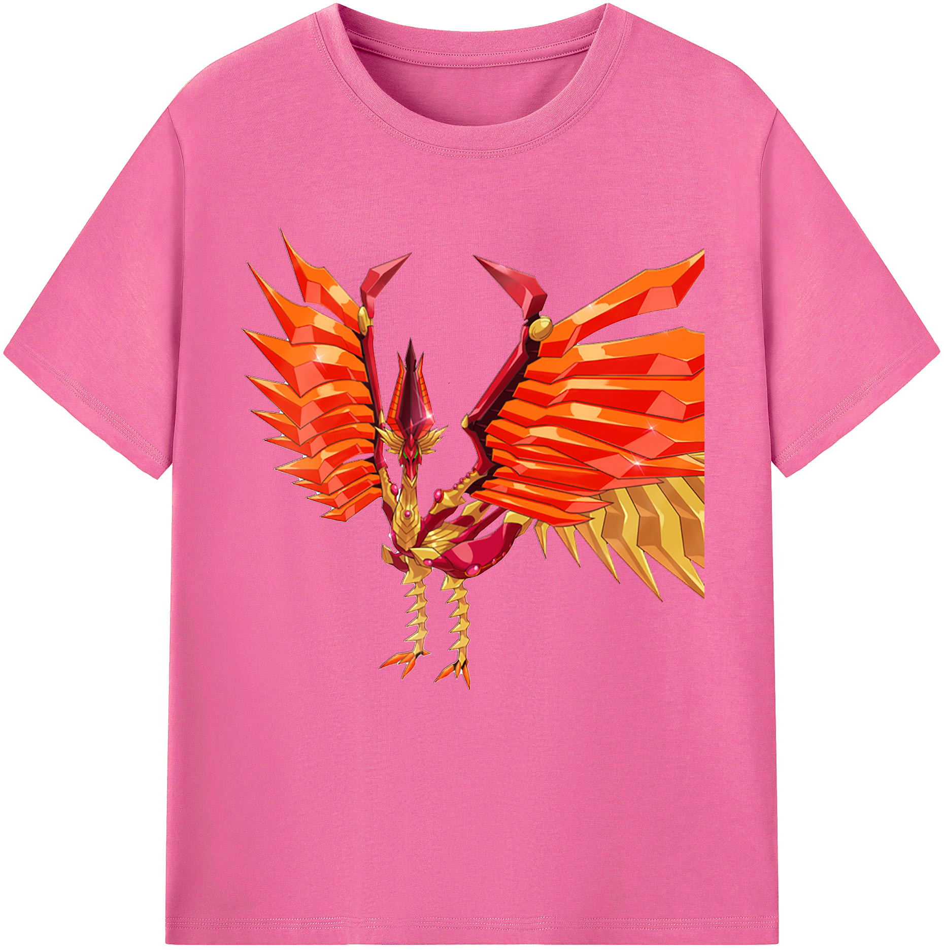 （画像用） 遊☆戯☆王 Yu-Gi-Oh! レディースカジュアルプリントTシャツ（綿100％）